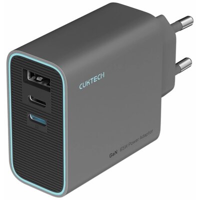 Ładowarka sieciowa CUKTECH CUKAD653EUGR GaN 65W Szary ładowarka do telefonu USB, USB-C