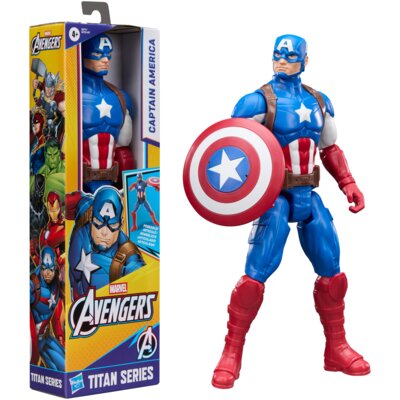Figurka HASBRO Marvel Avengers Titan Hero Kapitan Ameryka G27715X0