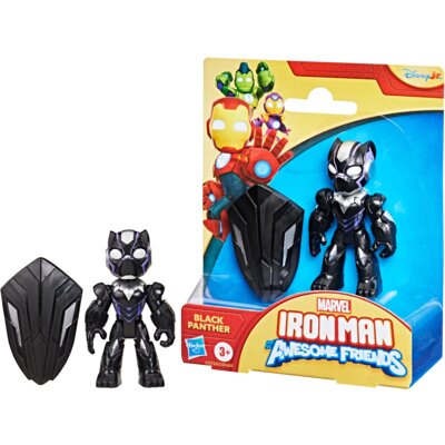 Figurka HASBRO Disney Junior Iron Man i Super Ekipa Czarna Pantera G17735X0
