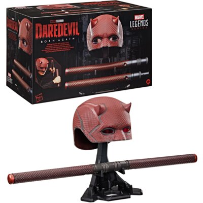 Zestaw kolekcjonerski HASBRO Marvel Legends Daredevil Maska i pałka G15985L0