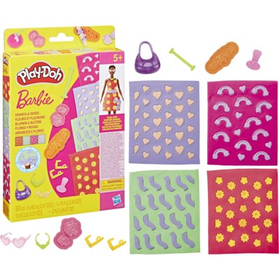 Ciastolina PLAY-DOH Barbie Zestaw uzupełniający Kwiaty i bukiety G13635X0