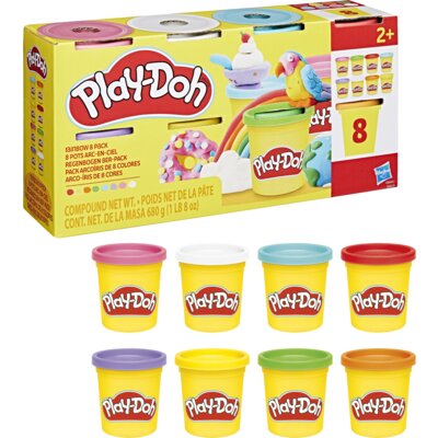 Ciastolina PLAY-DOH Zestaw 8 kolorowych tub G06915X0