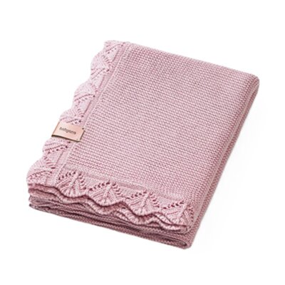 Kocyk BABYONO 1674/01 Różowy