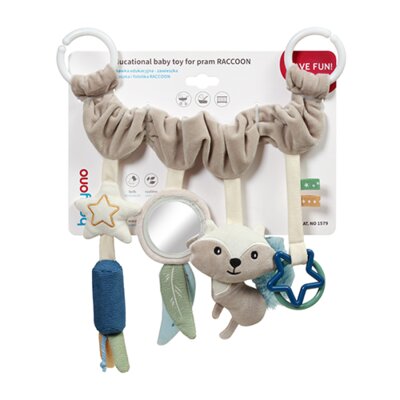Zawieszka do wózka BABYONO Raccoon 1579