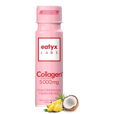 Kolagen EATYX Labs forever 5000 mg Ananasowo-kokosowy (36 x 80 ml)