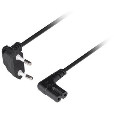 Kabel zasilający LANBERG EU 2 pin - IEC 320 C7 3 m