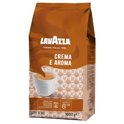Kawa ziarnista LAVAZZA Crema e Aroma 1 kg + Kawa ziarnista LAVAZZA Qualita Oro Arabica 1 kg