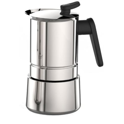 Kawiarka PEDRINI Steel Moka 6 TZ Srebrny 300 ml