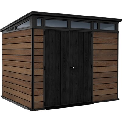 Domek narzędziowy KETER Pent 279 x 218 x 226 cm Orzech