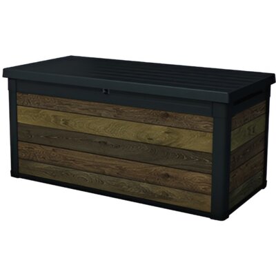 Skrzynia ogrodowa KETER Signature Deco 570L Brązowo-szary