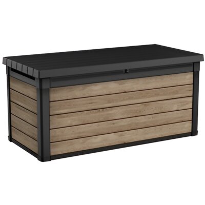 Skrzynia ogrodowa KETER Signature Deco 570L Beżowo-szary