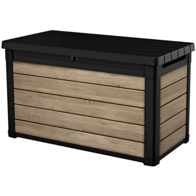 Skrzynia ogrodowa KETER Signature Deco 380L Beżowo-szary