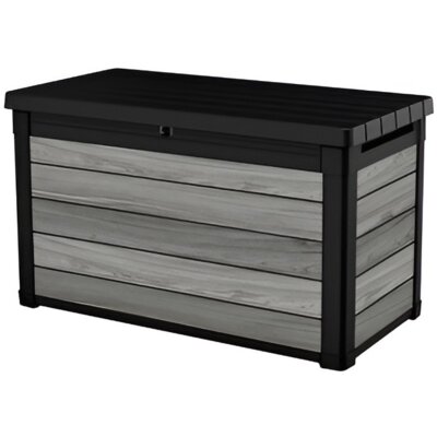 Skrzynia ogrodowa KETER Signature Deco 380L Szary