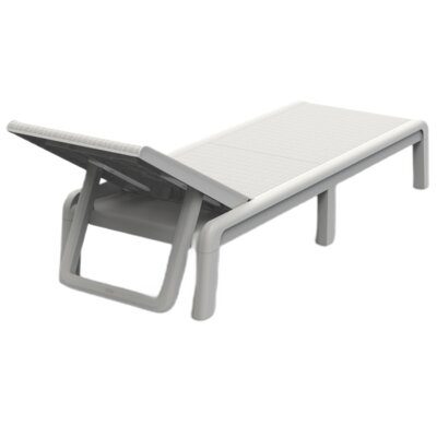 Leżak KETER Atlas Sunlounger 260547 Biały