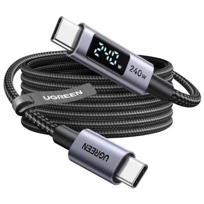 Kabel USB-C - USB-C UGREEN L530 240W PD 2 m Czarny