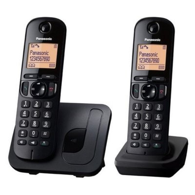 Zestaw telefonów PANASONIC KX-TGC212PDB