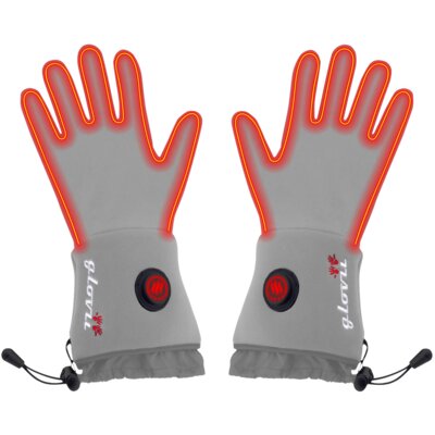 Podgrzewane rękawiczki GLOVII GLG (rozmiar S/M) Szary