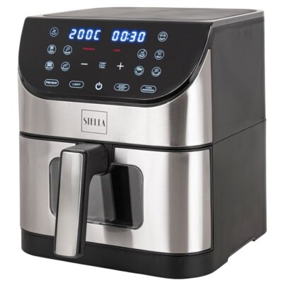 Air Fryer Frytkownica beztłuszczowa STELLA Staf 1500-6-IX 6l 10 automatycznych programów
