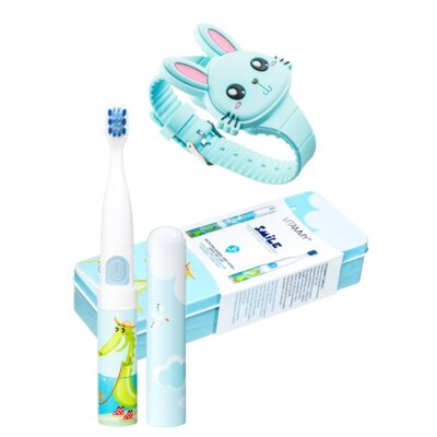 Szczoteczka soniczna VITAMMY Smile Krokodyl + Zegarek
