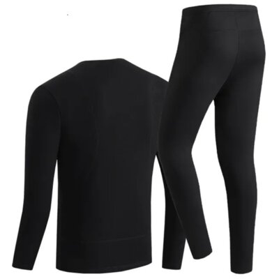 Bielizna podgrzewana MISSION AIR E-Underwear Men Set (rozmiar L) Czarny