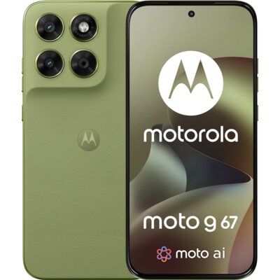 Smartfon MOTOROLA Moto G67 5G 8/128GB 6.78" 120Hz Zielony