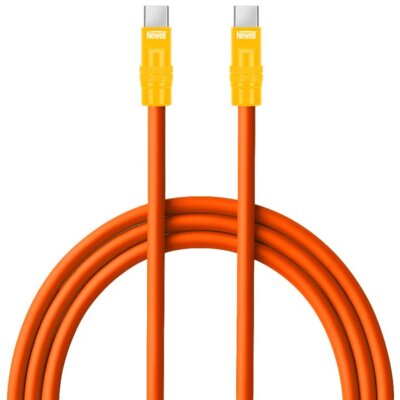 Kabel USB-C - USB-C NEWELL 100W 2 m Pomarańczowo-żółty