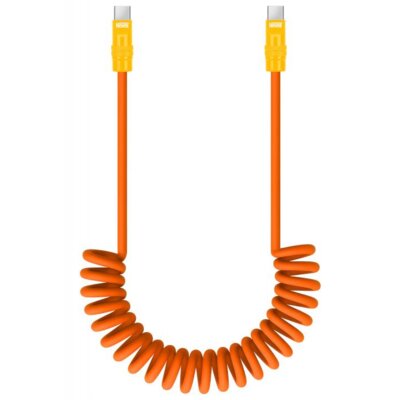 Kabel USB-C - USB-C NEWELL 100W 1.5 m Pomarańczowo-żółty