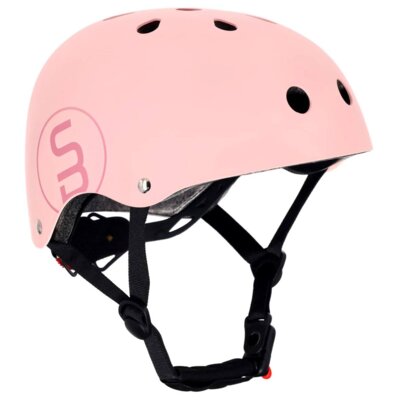 Kask SUN BABY Perfect Fit Różowy dla Dzieci z lampką (rozmiar M)
