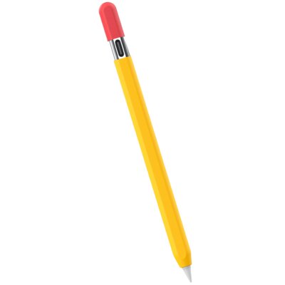 Etui DOODROO Skin do Apple Pencil USB-C Żółty