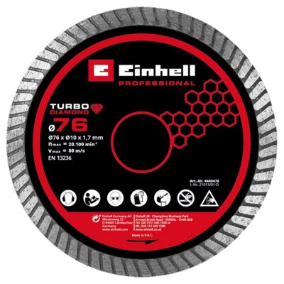 Tarcza do cięcia EINHELL 4440470 76 mm