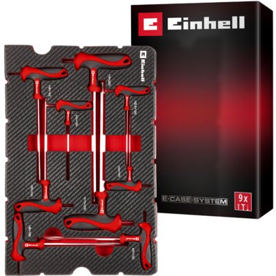Zestaw kluczy imbusowych EINHELL E-Case 49370526 (9 elementów)
