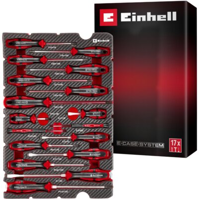 Zestaw wkrętaków EINHELL E-Case 49370525 (17 szt.)