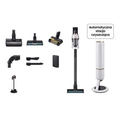 Odkurzacz SAMSUNG BESPOKE Jet Plus Complete VS20B95843W/GE
