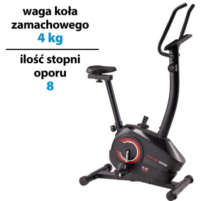 Rower magnetyczny BODY SCULPTURE BC6792 Czarny