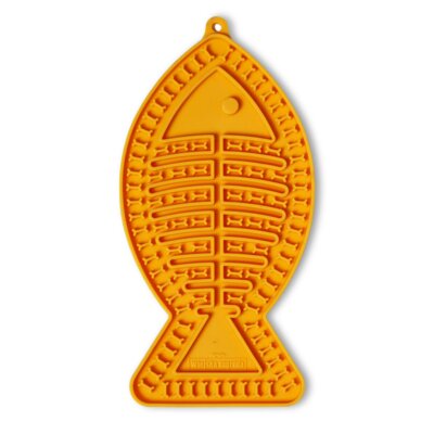 Mata do lizania PAN MIĘSKO z przyssawkami Pomarańczowy