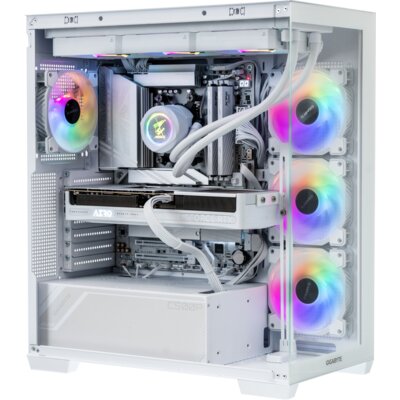 Komputer MAD DOG Powered by Gigabyte C500-ICE-A07WR32WP R7-9850X3D 32GB RAM 2TB SSD GeForce RTX5080 DLSS 4 Wi-Fi Windows 11 Professional