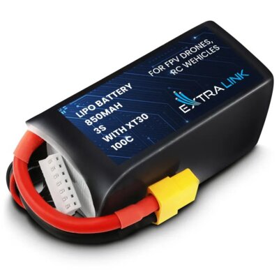 Akumulator EXTRALINK 850mAh 100C