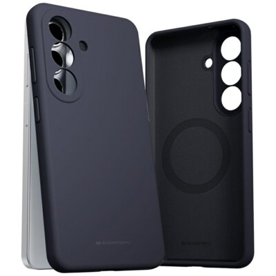 Etui MERCURY Pure MagSafe Silicone do Samsung Galaxy S26 Granatowy