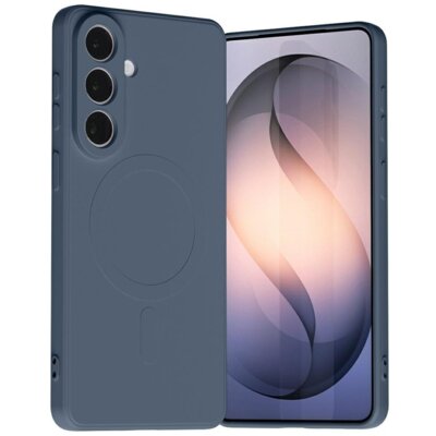 Etui MERCURY Semi-Silicone MagSafe do Samsung Galaxy S26+ Granatowy