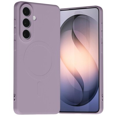 Etui MERCURY Semi-Silicone MagSafe do Samsung Galaxy S26+ Liliowy