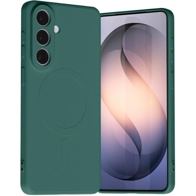 Etui MERCURY Semi-Silicone MagSafe do Samsung Galaxy S26+ Zielony