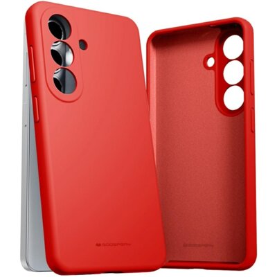 Etui MERCURY Silicone do Samsung Galaxy S26 Czerwony