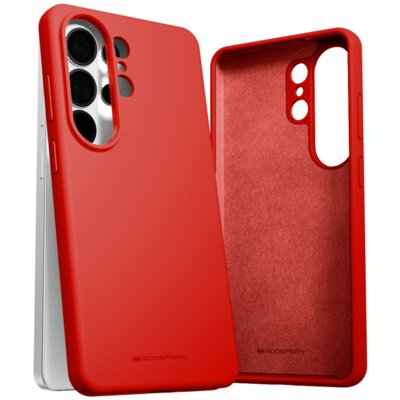 Etui MERCURY Silicone do Samsung Galaxy S26 Ultra Czerwony