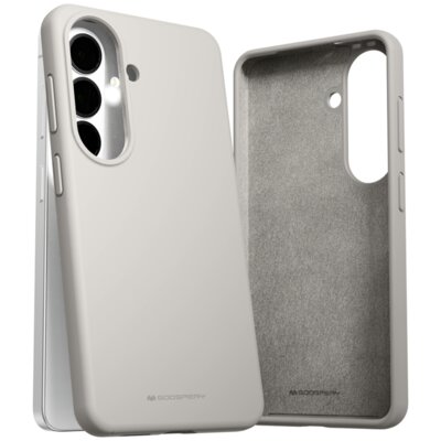 Etui MERCURY Silicone do Samsung Galaxy S26 Kamienny