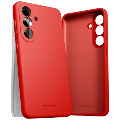 Etui MERCURY Silicone do Samsung Galaxy S26+ Czerwony