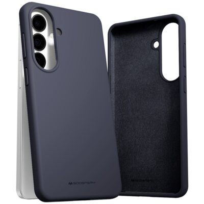 Etui MERCURY Silicone do Samsung Galaxy S26+ Granatowy