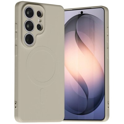 Etui MERCURY Semi-Silicone MagSafe do Samsung Galaxy S26 Ultra Kamienny