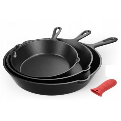 Zestaw patelni grillowych KOLER KEM-03 (4 elementy)