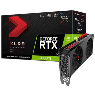Karta graficzna PNY GeForce RTX 3060Ti Gaming Revel Epic-X RGB LHR 8GB