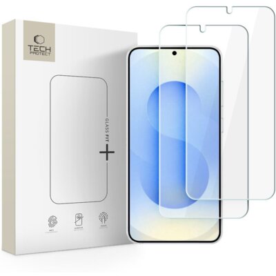 Szkło hartowane TECH-PROTECT Glass Fit+ do Samsung Galaxy S26 (2 szt.)